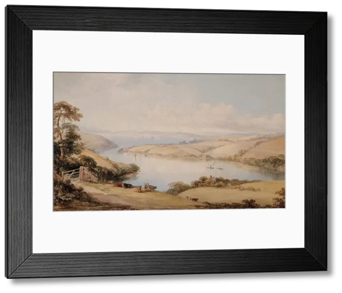 Framed Print : View Looking Towards Falmouth Framed Print : View Looking Towards Falmouth