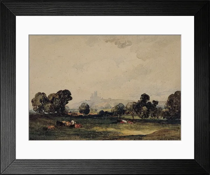 Framed Print : Distant view of Lincoln Framed Print : Distant view of Lincoln