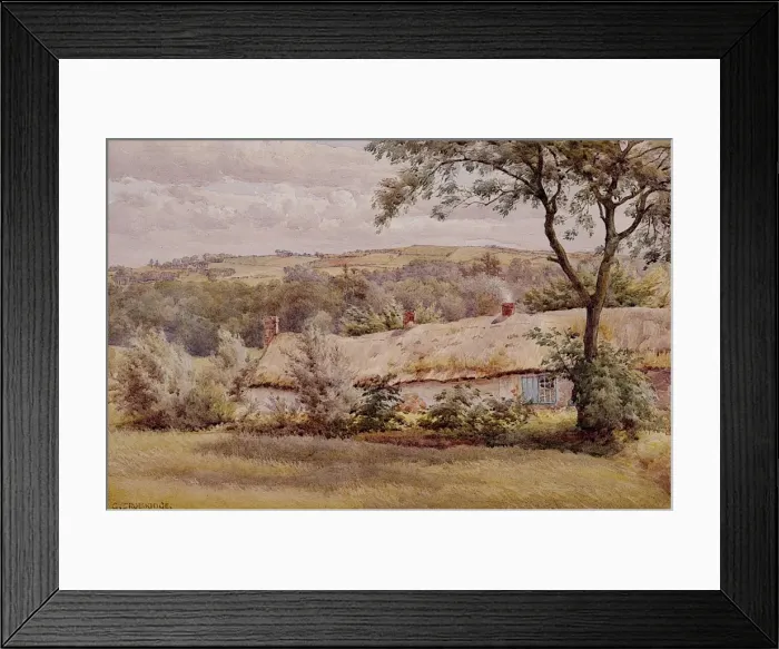 Framed Print : Looking East towards the Castlereagh Hills from Malone Framed Print : Looking East towards the Castlereagh Hills from Malone