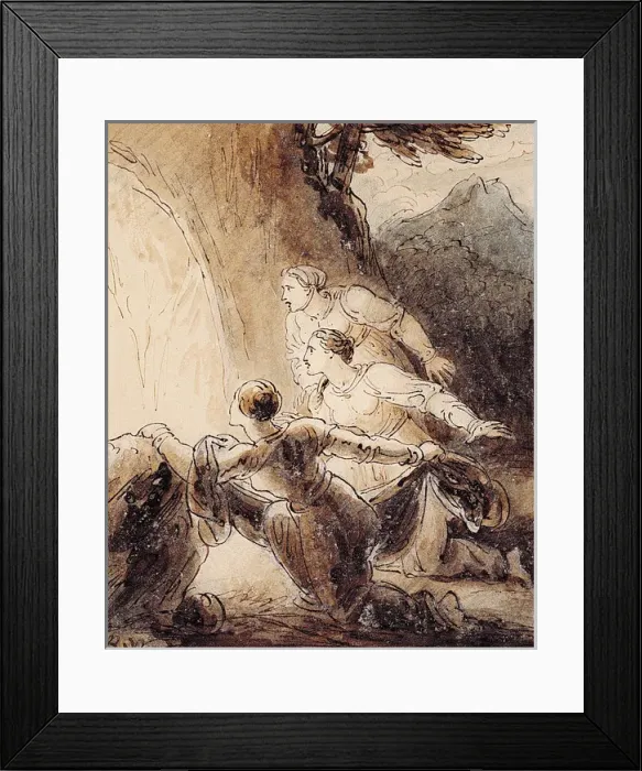 Framed Print : The Three Marys at the Sepulchre Framed Print : The Three Marys at the Sepulchre