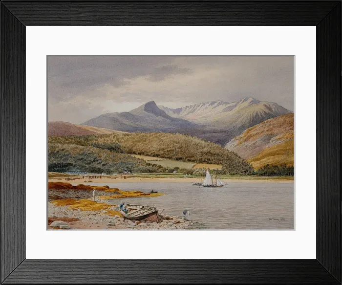 Framed Print : View in Scotland Framed Print : View in Scotland