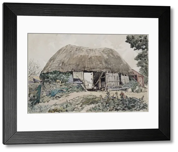 Framed Print : A Sussex Barn Framed Print : A Sussex Barn