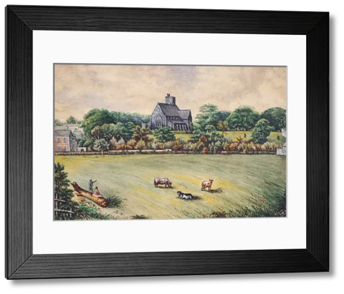 : Landscape with Church : Landscape with Church