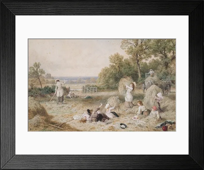 Framed Print : The Haymakers Framed Print : The Haymakers