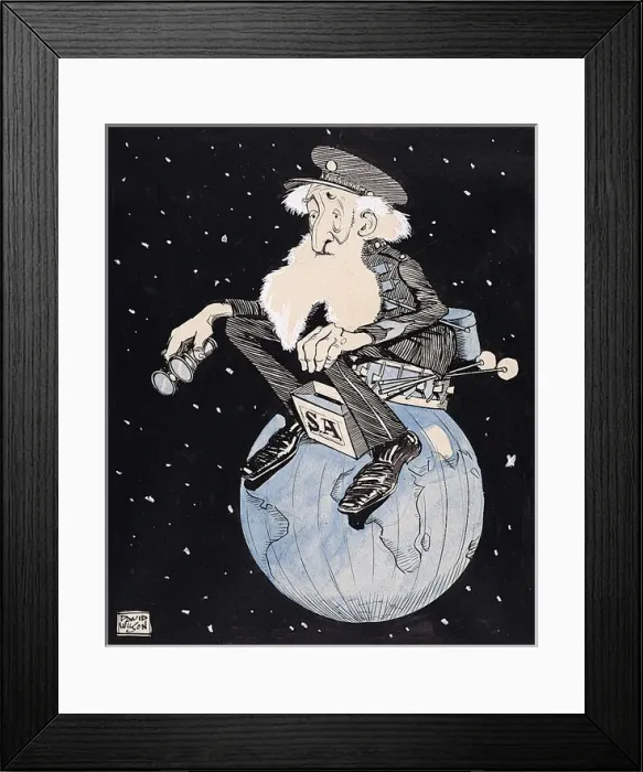 Framed Print : General Booth Looks for New Worlds to Conquer Framed Print : General Booth Looks for New Worlds to Conquer