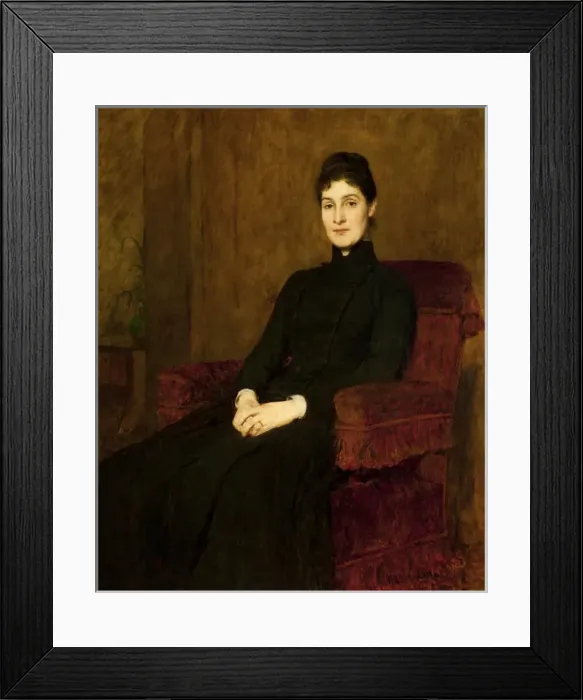 Framed Print : Portrait of Emma Joseph Framed Print : Portrait of Emma Joseph