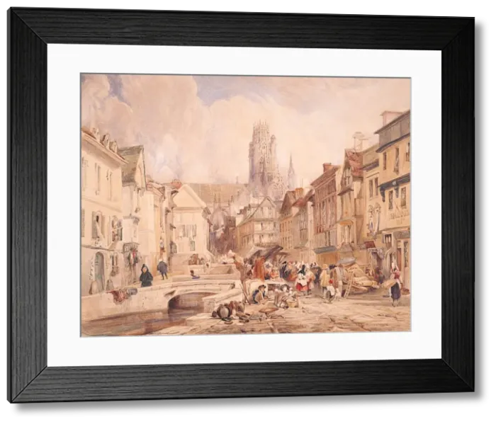 Framed Print : Church of St Ouen, Rouen Framed Print : Church of St Ouen, Rouen