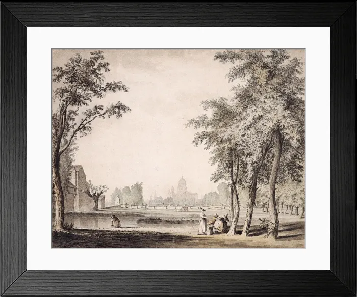 Framed Print : St. Pauls Cathedral from St. Georges Fields Framed Print : St. Pauls Cathedral from St. Georges Fields