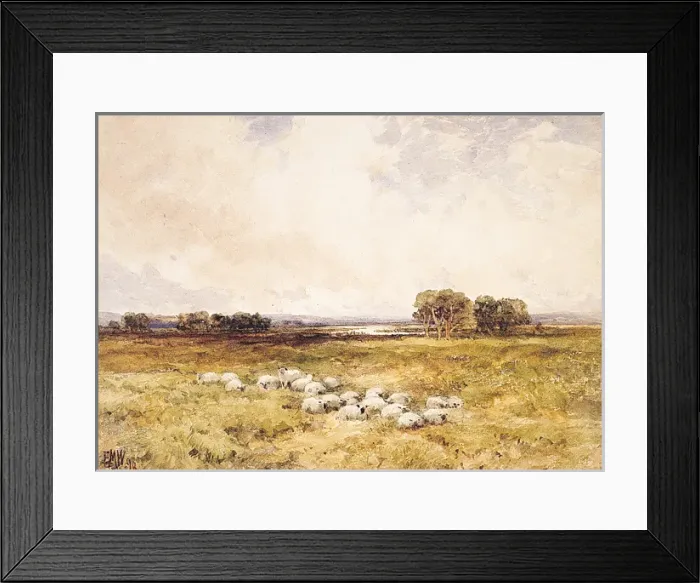 Framed Print : The Riverside Pasture Framed Print : The Riverside Pasture