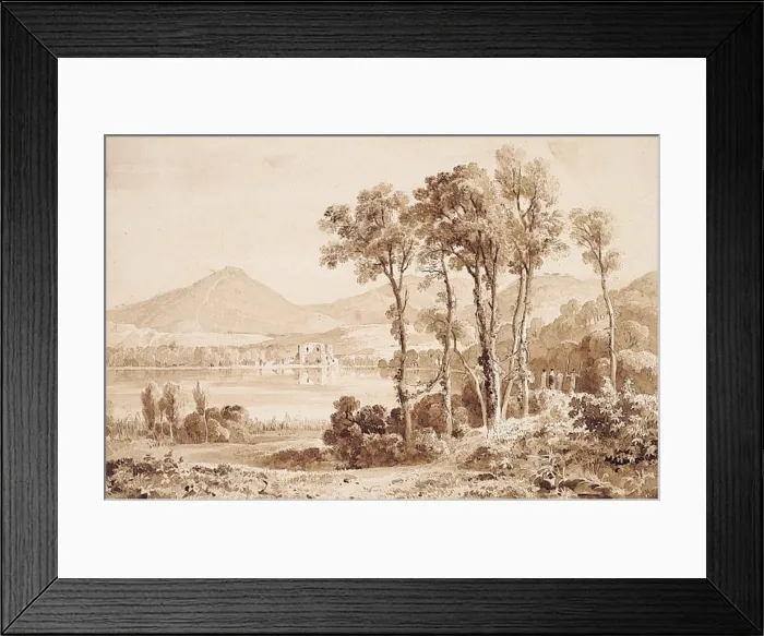 Framed Print : Lake of Avernus Framed Print : Lake of Avernus