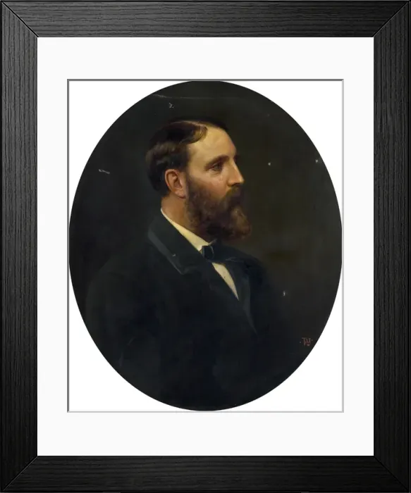 Framed Print : Portrait of an Unknown Man Framed Print : Portrait of an Unknown Man