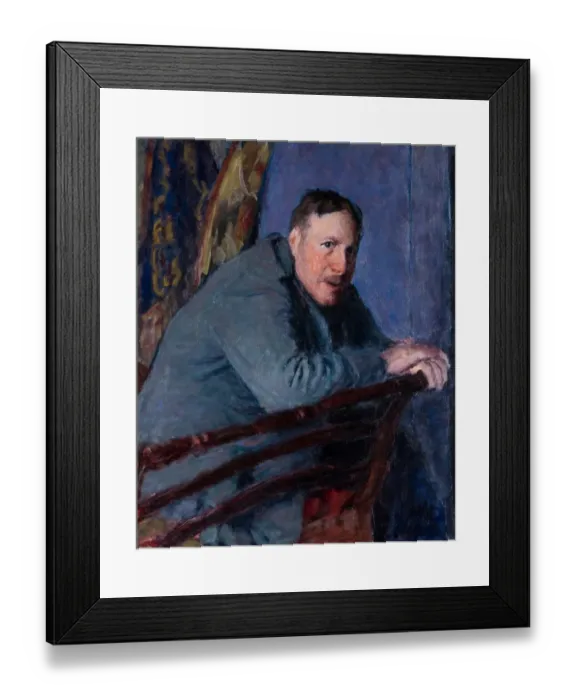 Framed Print : Portrait of Alden Brooks Framed Print : Portrait of Alden Brooks