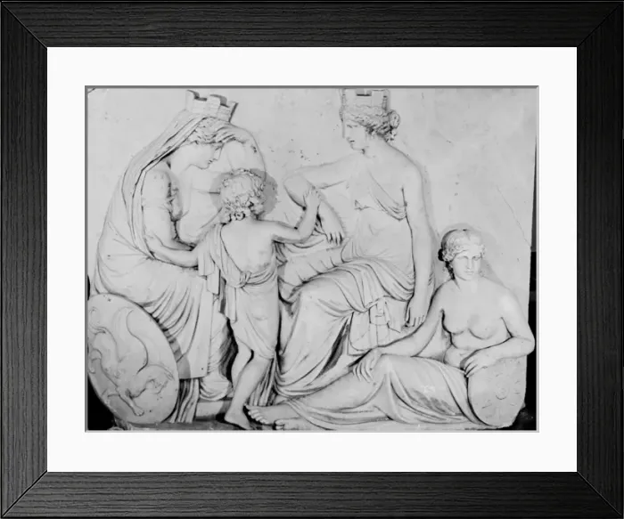 Framed Print : Allegory of the Via Aemilia Framed Print : Allegory of the Via Aemilia