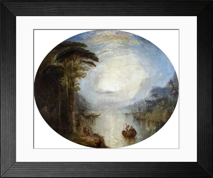 Framed Print : Sunset in Italy Framed Print : Sunset in Italy