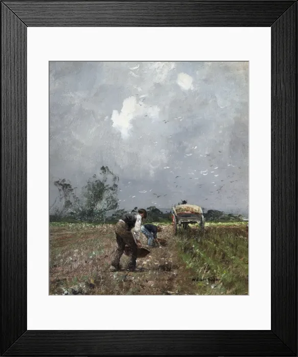 Framed Print : Field Workers Framed Print : Field Workers