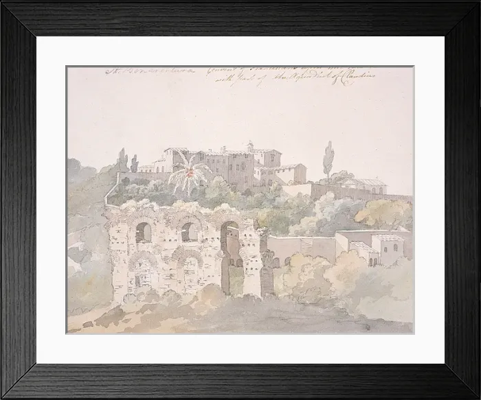 Framed Print : View on the Palatine Hill, Rome Framed Print : View on the Palatine Hill, Rome