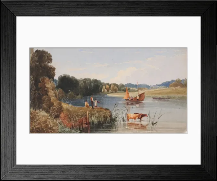 Framed Print : On the Lagan Framed Print : On the Lagan