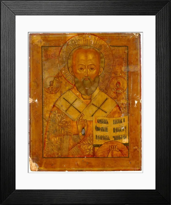 Framed Print : Saint Nicholas Framed Print : Saint Nicholas