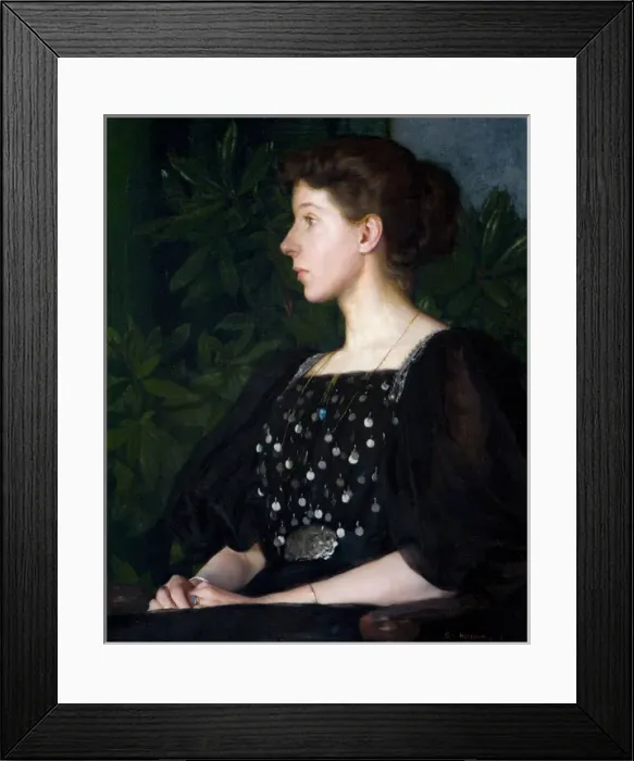 Framed Print : Portrait of a Lady Framed Print : Portrait of a Lady