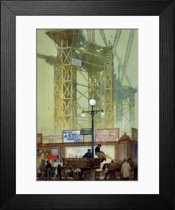 Framed Print : Cranes, Baker Street Framed Print : Cranes, Baker Street