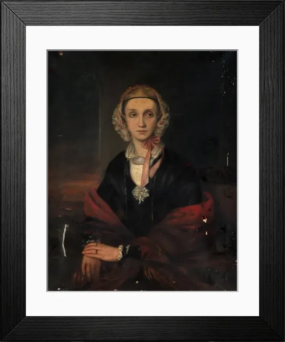 Framed Print : Mrs. John Sauvage Framed Print : Mrs. John Sauvage