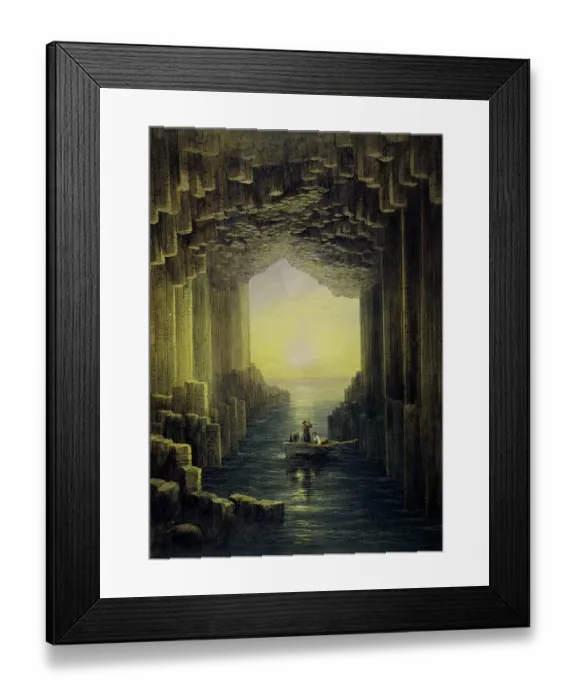 Framed Print : Fingals Cave, Staffa Framed Print : Fingals Cave, Staffa