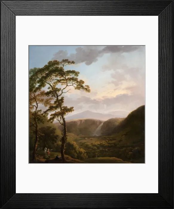 Framed Print : The Waterfall at Powerscourt Framed Print : The Waterfall at Powerscourt