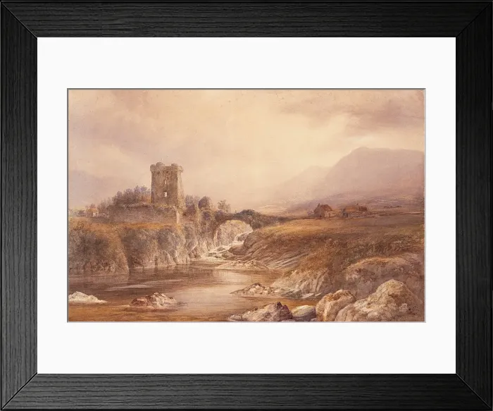 Framed Print : Carriganass Castle, Co. Cork Framed Print : Carriganass Castle, Co. Cork