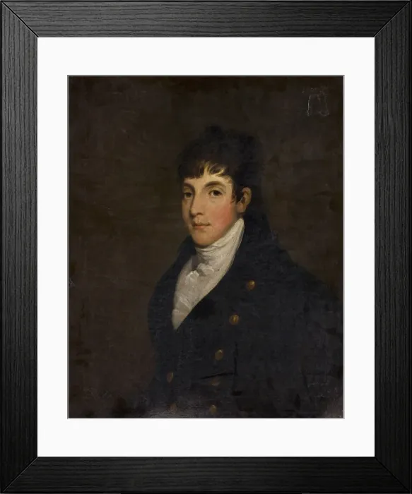 Framed Print : Portrait of a Young Man Framed Print : Portrait of a Young Man