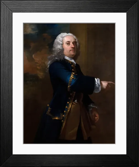 Framed Print : Captain Charles Janvre de la Bouchetire d Framed Print : Captain Charles Janvre de la Bouchetire d