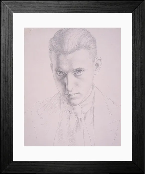 Framed Print : Self-portrait Framed Print : Self-portrait