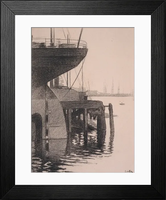 Framed Print : The Harbour Framed Print : The Harbour