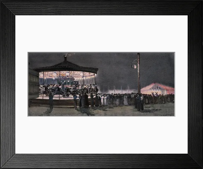 Framed Print : The Fun of the Fair Framed Print : The Fun of the Fair