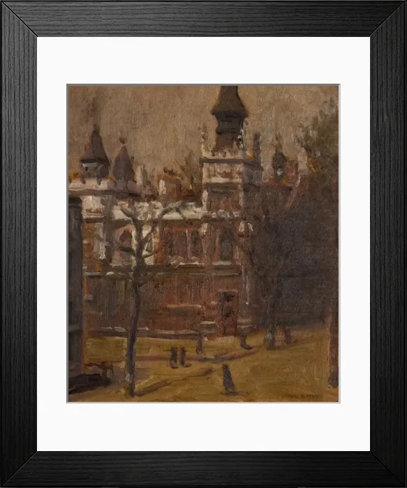 Framed Print : Kings Bench Walk Framed Print : Kings Bench Walk