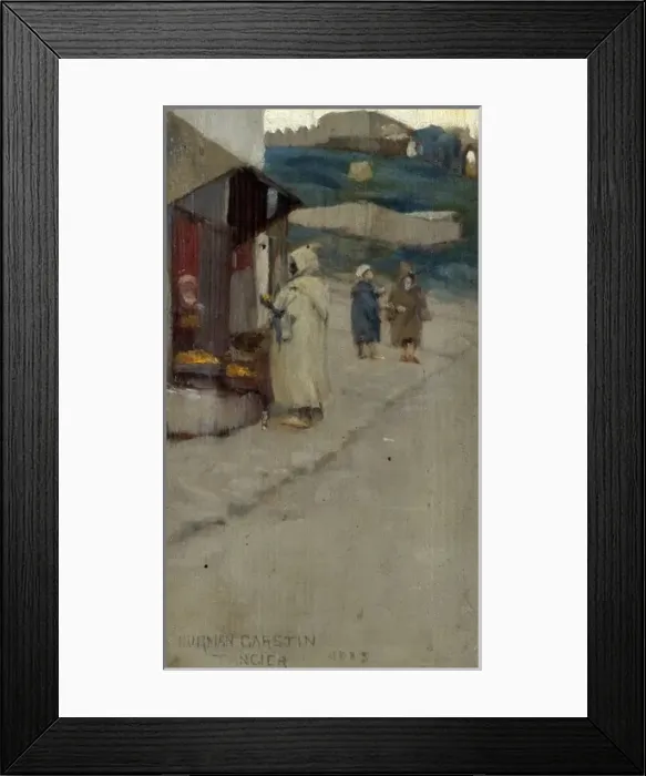 Framed Print : Arabs, Tangier Framed Print : Arabs, Tangier
