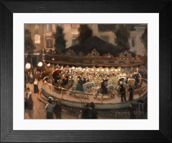 Framed Print : Roundabout, Diest Framed Print : Roundabout, Diest