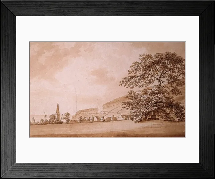 Framed Print : View in Home Park, Glenarm Framed Print : View in Home Park, Glenarm