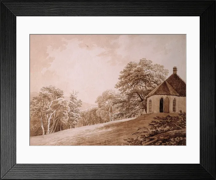 Framed Print : Marchioness of Antrims Cottage, Glenarm Deer Park