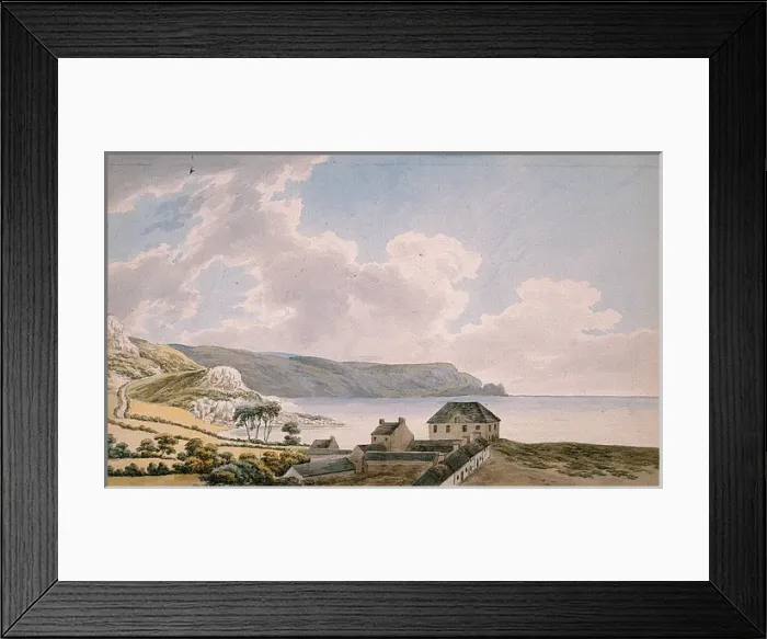 Framed Print : Presbyterian Meeting House, Glenarm Framed Print : Presbyterian Meeting House, Glenarm