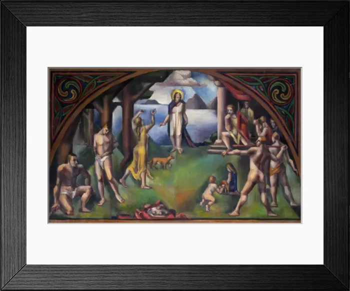Framed Print : Allegorical Scene Framed Print : Allegorical Scene