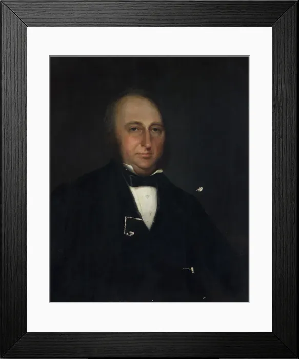 Framed Print : Portrait of a Man Framed Print : Portrait of a Man