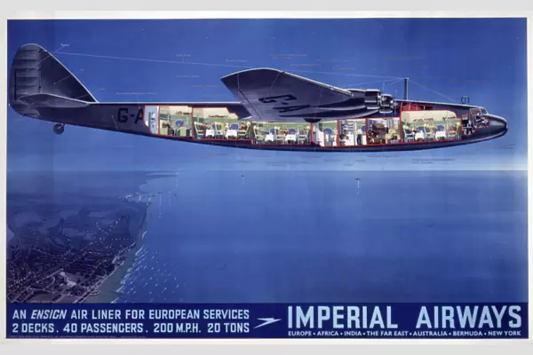 Imperial Airways poster