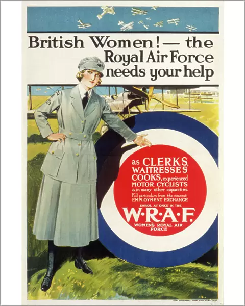 WRAF Recruitment poster