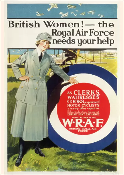 WRAF Recruitment poster