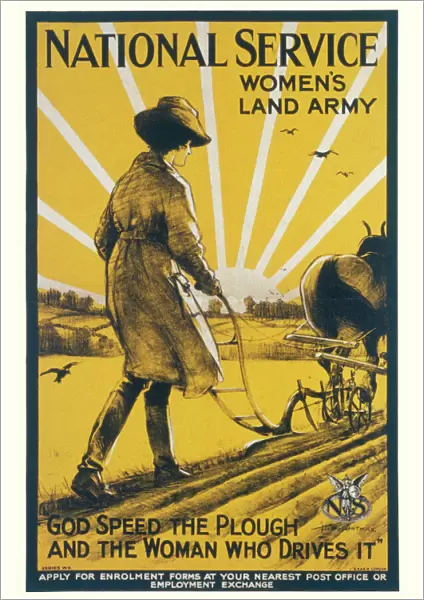 Womens Land Army Poster