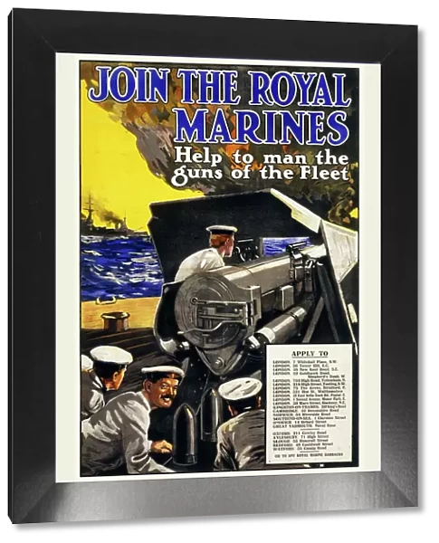 Join the Royal Marines Poster