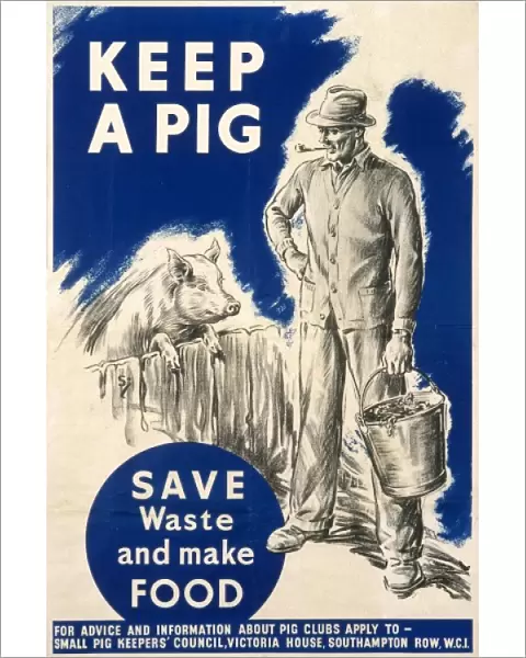 Keep a Pig poster