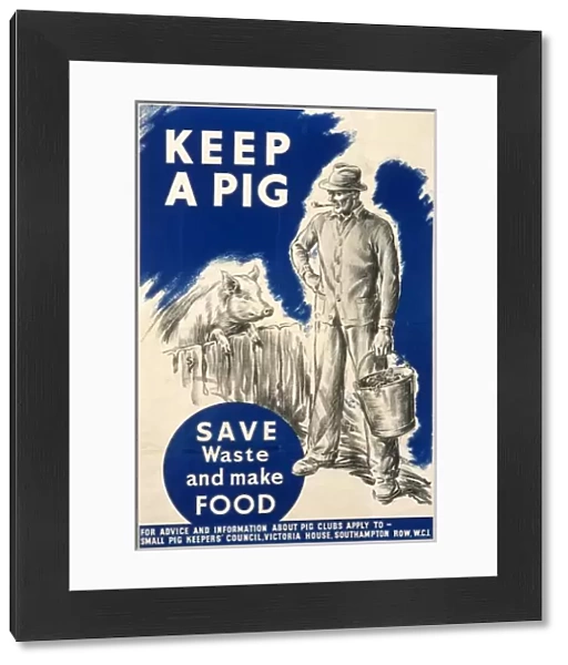 Keep a Pig poster