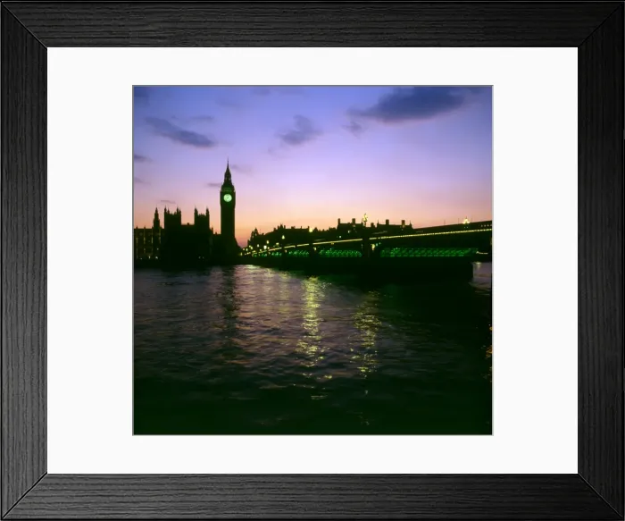 Framed Print : Westminster at Night Framed Print : Westminster at Night