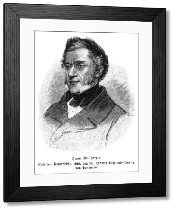 Framed Print : Franz Grillparzer Framed Print : Franz Grillparzer